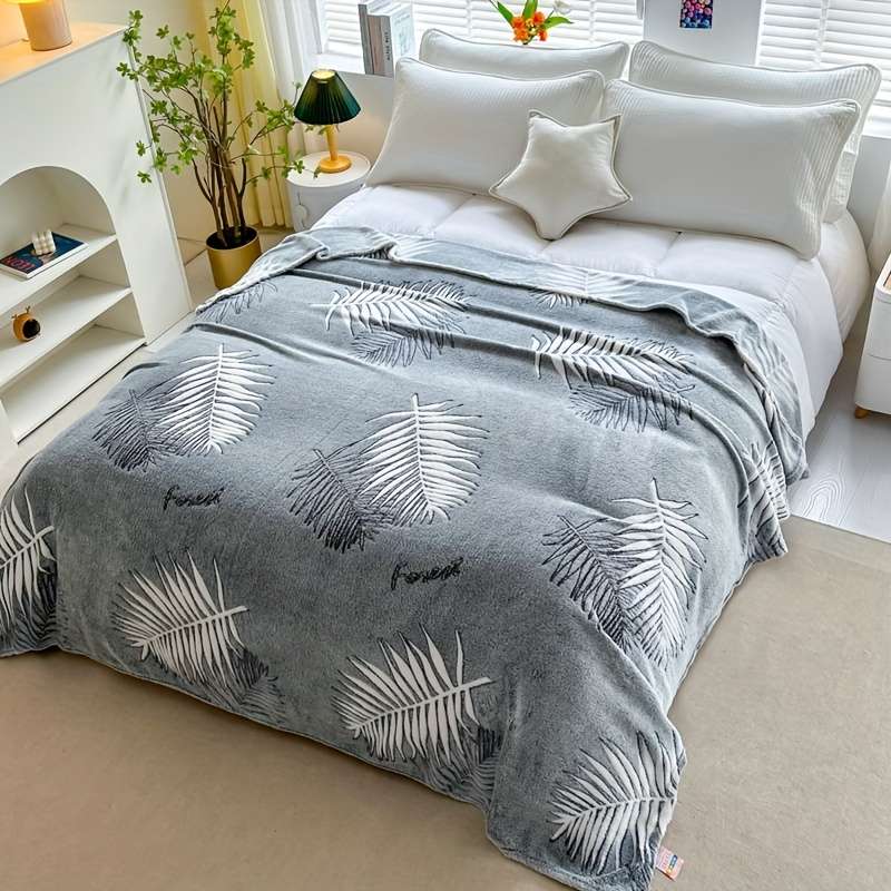 1ps Blanket Color Leaves size 120cmx200cm