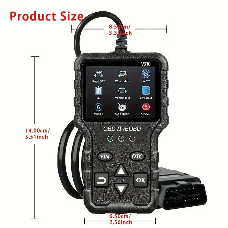 V310 OBD2/EOBD CAR DIAGNOSTIC SCANNER