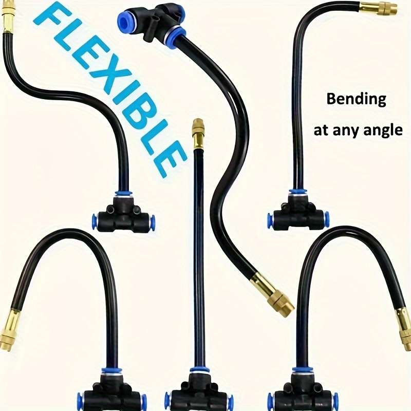 1Set 20M Automatic Watering System With Adjustable 20 Brass Nozzles