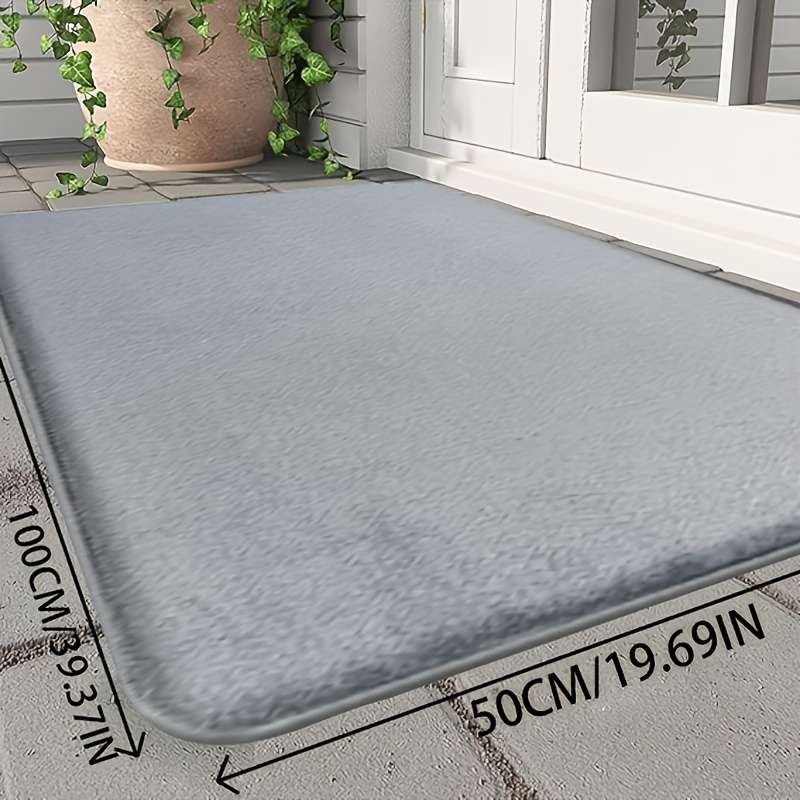 1Pc Dark Gray 40x120cm Floor Mat