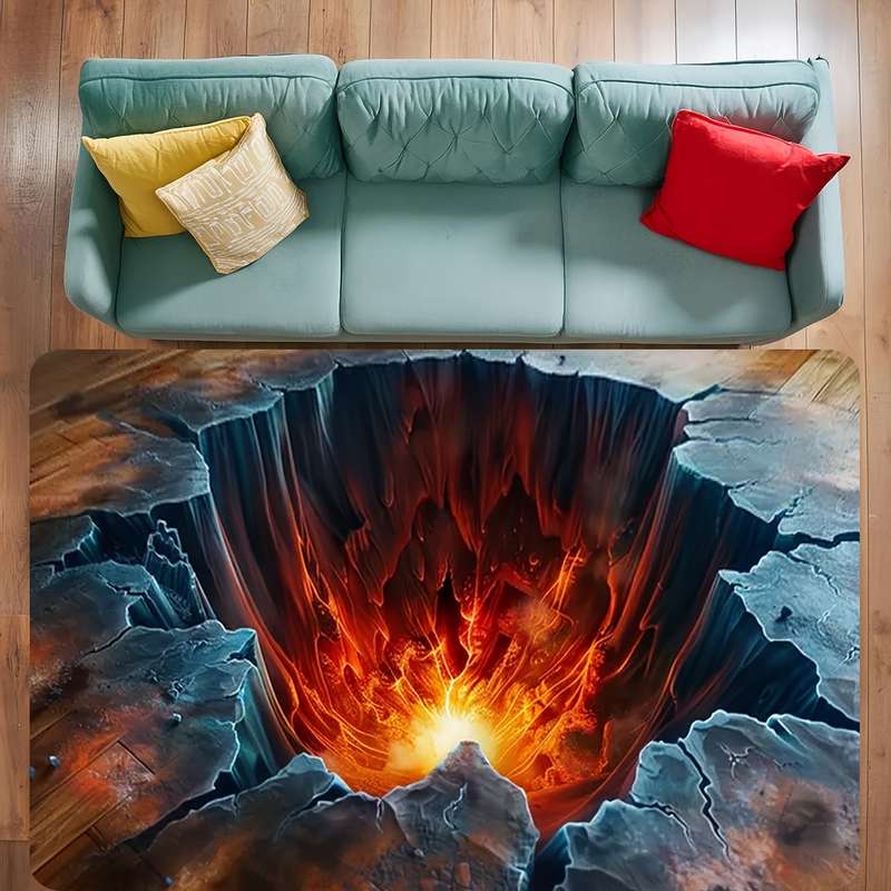 1Pc 19.6x31.4inch 50x80cm Floor Mat