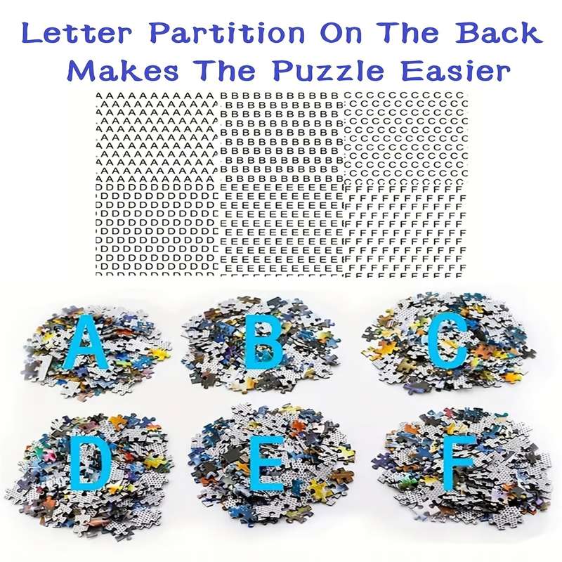 1000 Piece Paper Jigsaw Puzzle For Adults