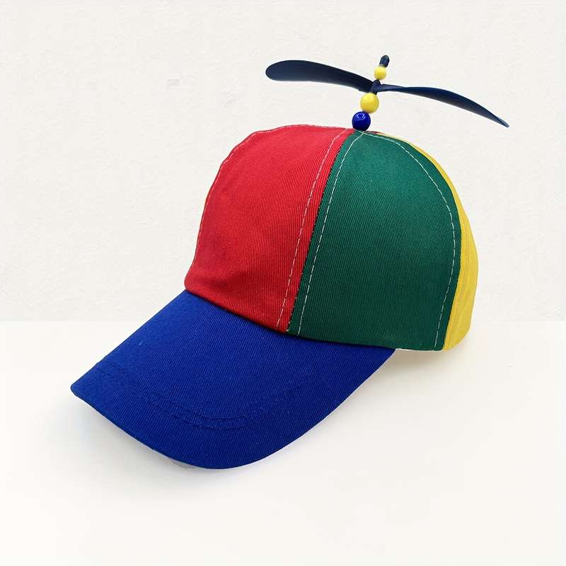1pc European and American cross-border creative detachable propeller baseball cap spring and summer