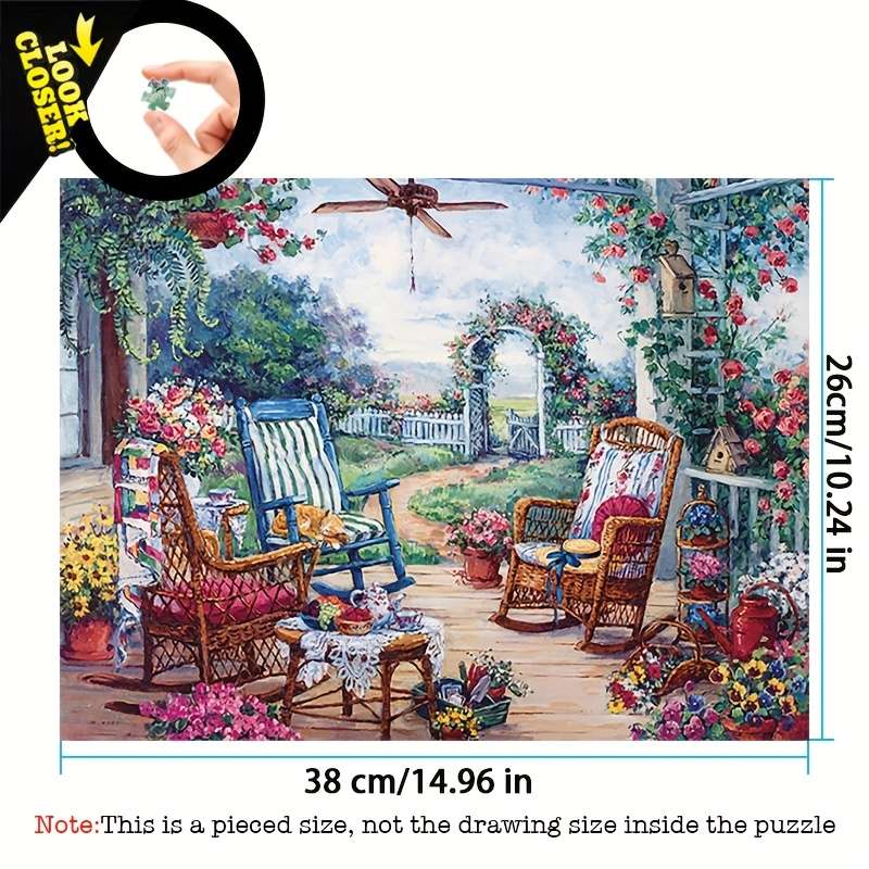 1000 Piece Paper Jigsaw Puzzle For Adults Puzzle 38.0x26.01 cm Hellis
