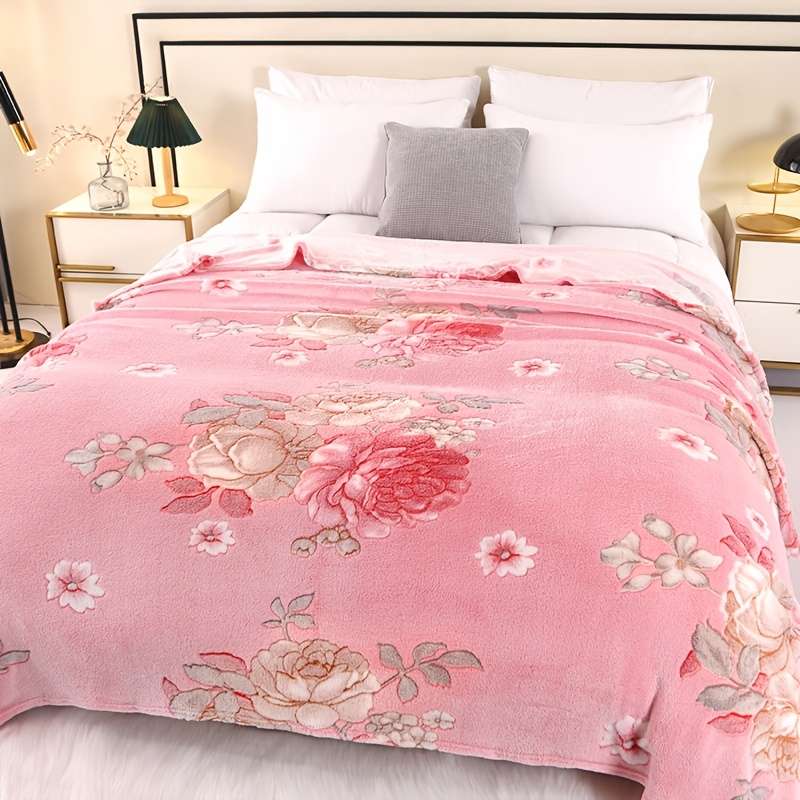 1ps Blanket Color Peony size 200cmx230cm