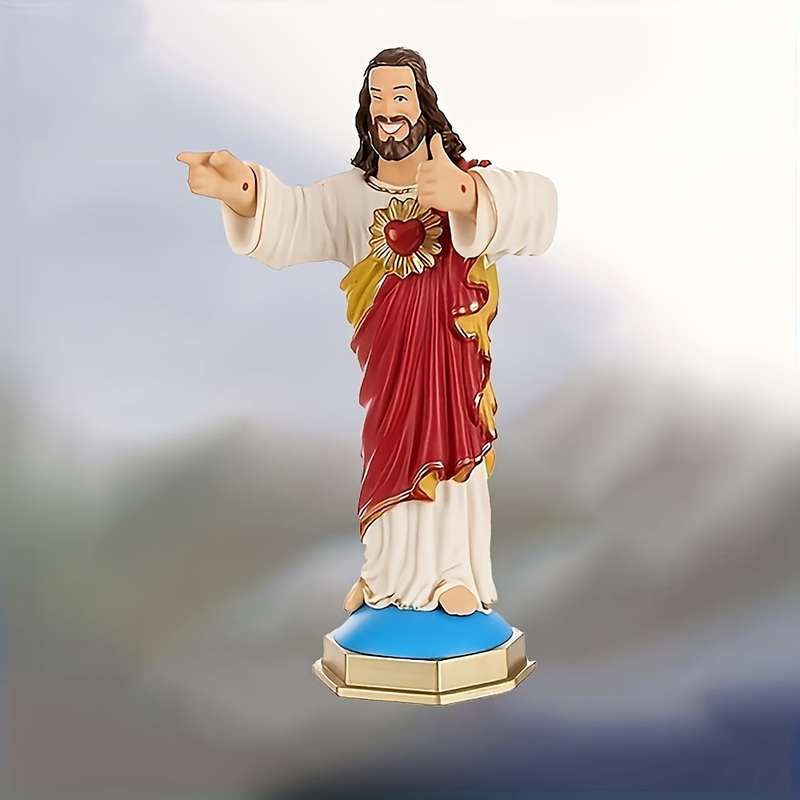 2pcs Jesus Christian Themed Stickers