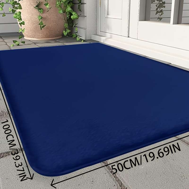 1Pc Dark Gray 40x120cm Floor Mat