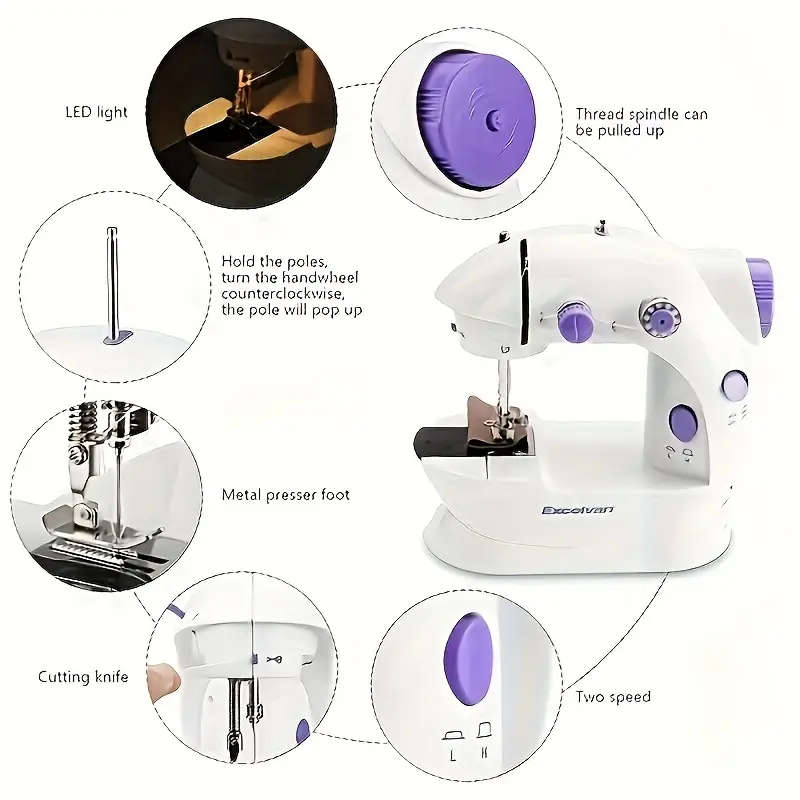 Compact  Portable Electric Sewing Machine
