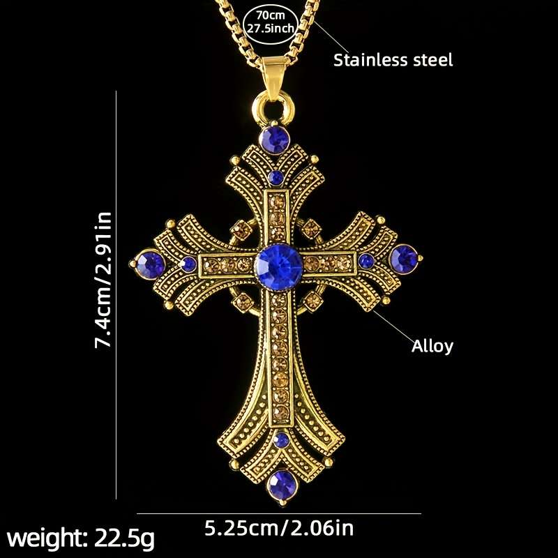 1 Piece Red Jesus Theme Pendant