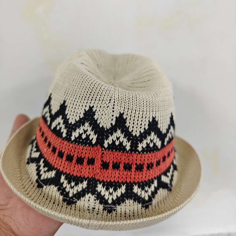1pc Boho Chic Embroidered Floral Sun Hat for Women Summer Beach Fedora with UV Protection Versat