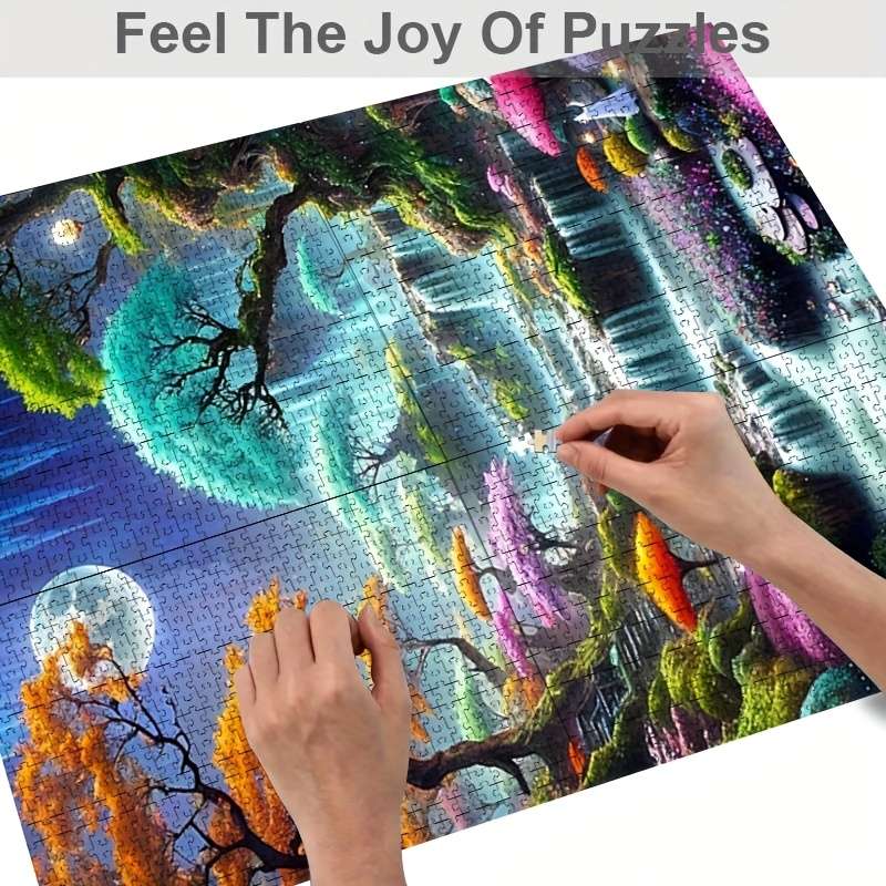 1000 Piece Paper Jigsaw Puzzle For Adults