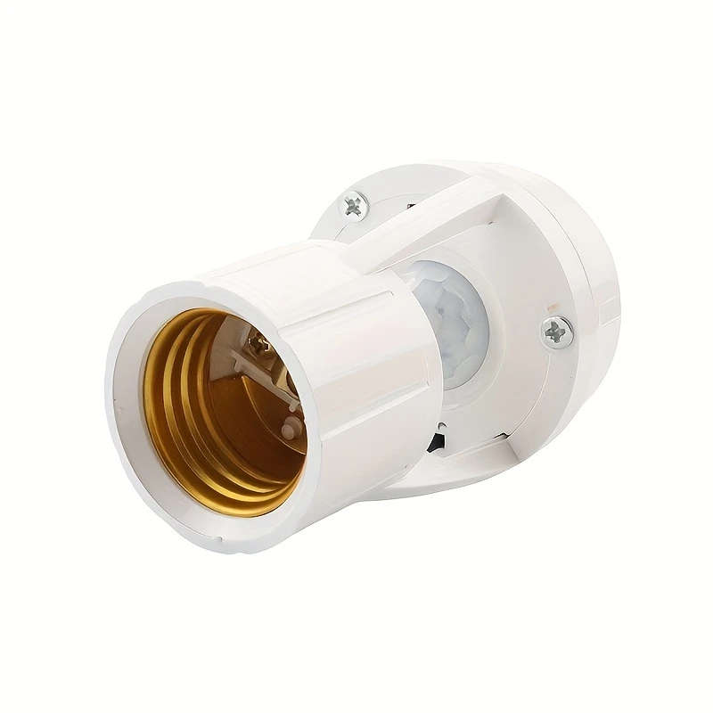 1pc 360 Degrees PIR Human Induction Motion Sensor LED Night Lamp Socket Base E27 Delay Time Adjustab