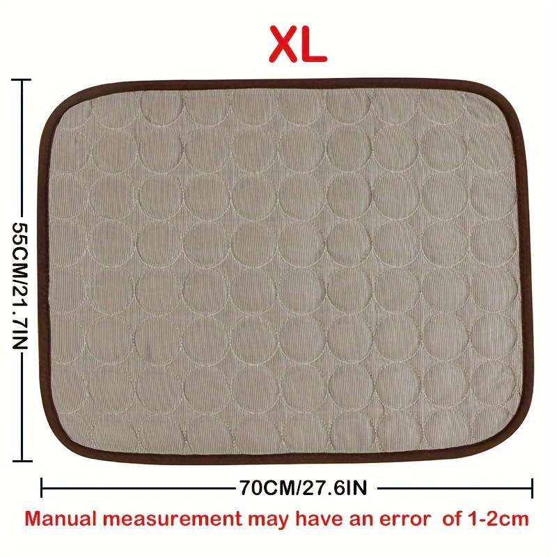 1piece Gray Viscose Mat Cooling Pad
