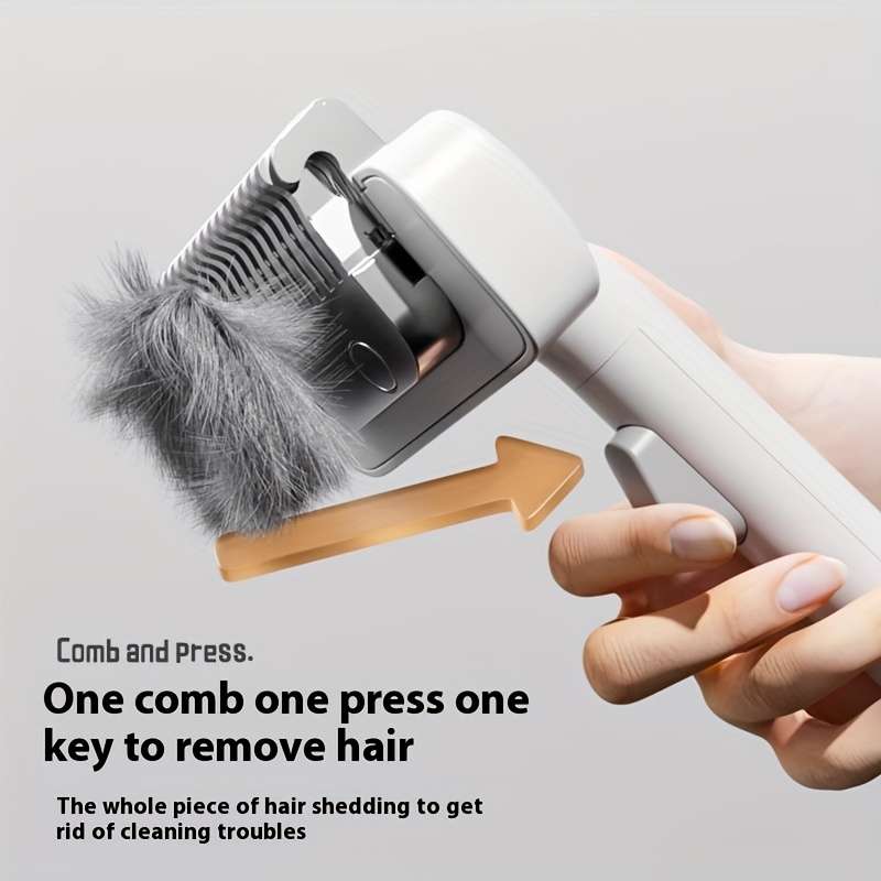1pc White Pet Comb