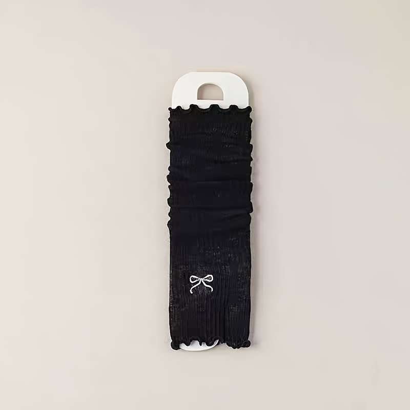 1 Pair White Warm Gloves