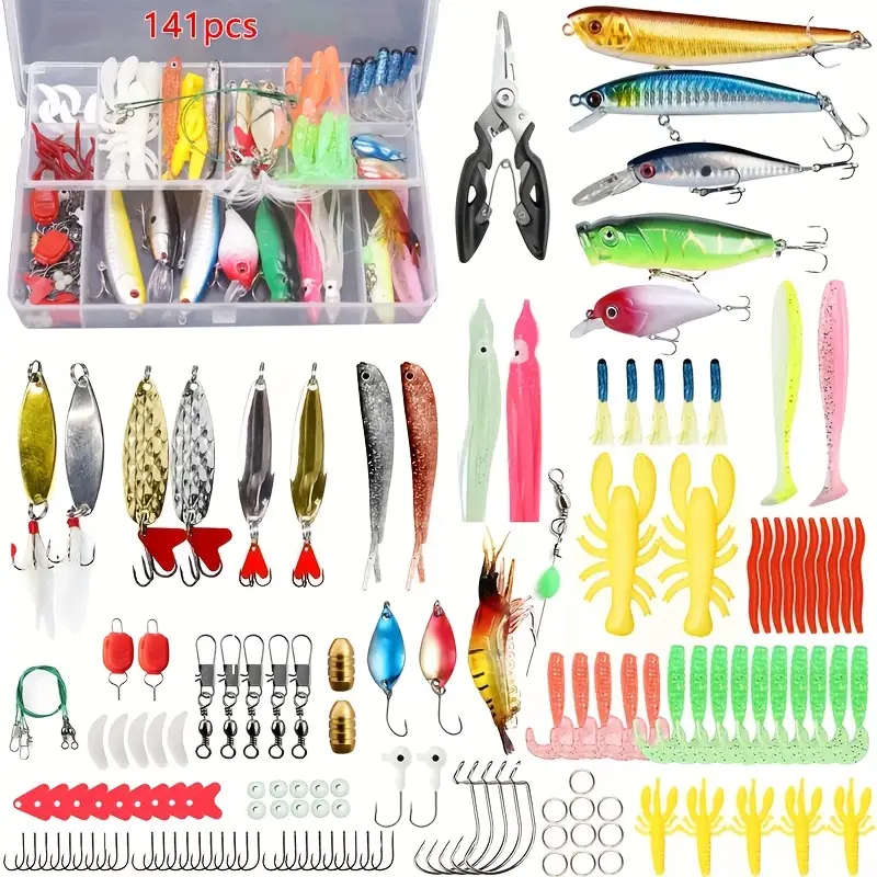 141-Piece Ultimate Lure Set Made For Anglers