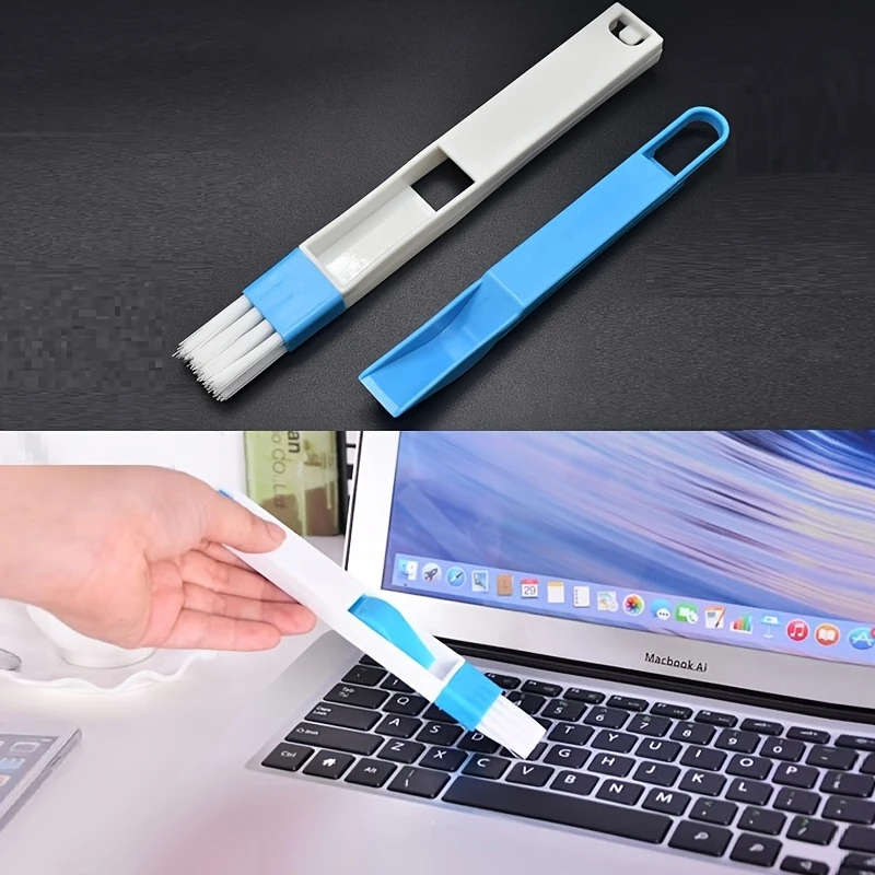 10pcs Keyboard Cleaning Brush Set Desktop Computer Keyboard Dust Cleaner Kit with PVC Material Push