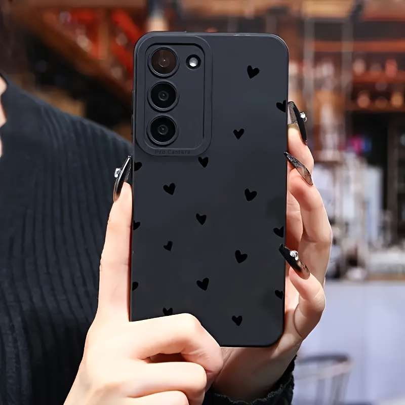 1pc Black For Samsung Galaxy A55 5G Phone Cases