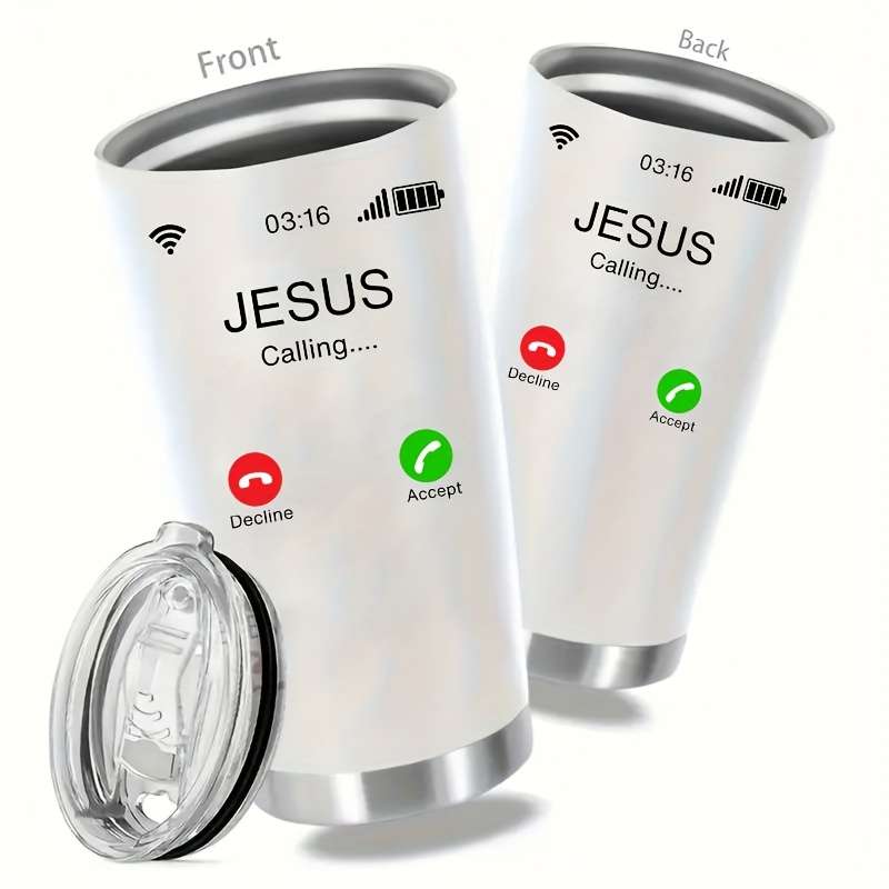 1pc Jesus Is Calling Jesus Christian Themed Stickers