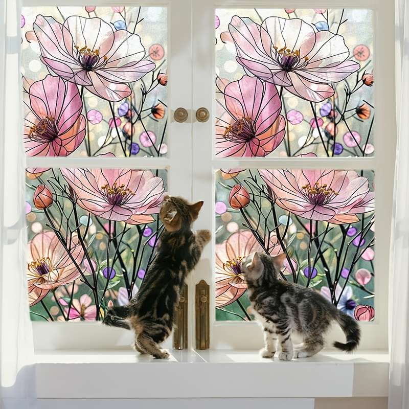 1pc Colorful Door Window Sticker