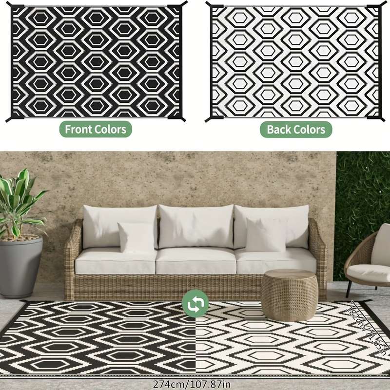 1Pc Grey 6X9FT 182x274cm Floor Mat
