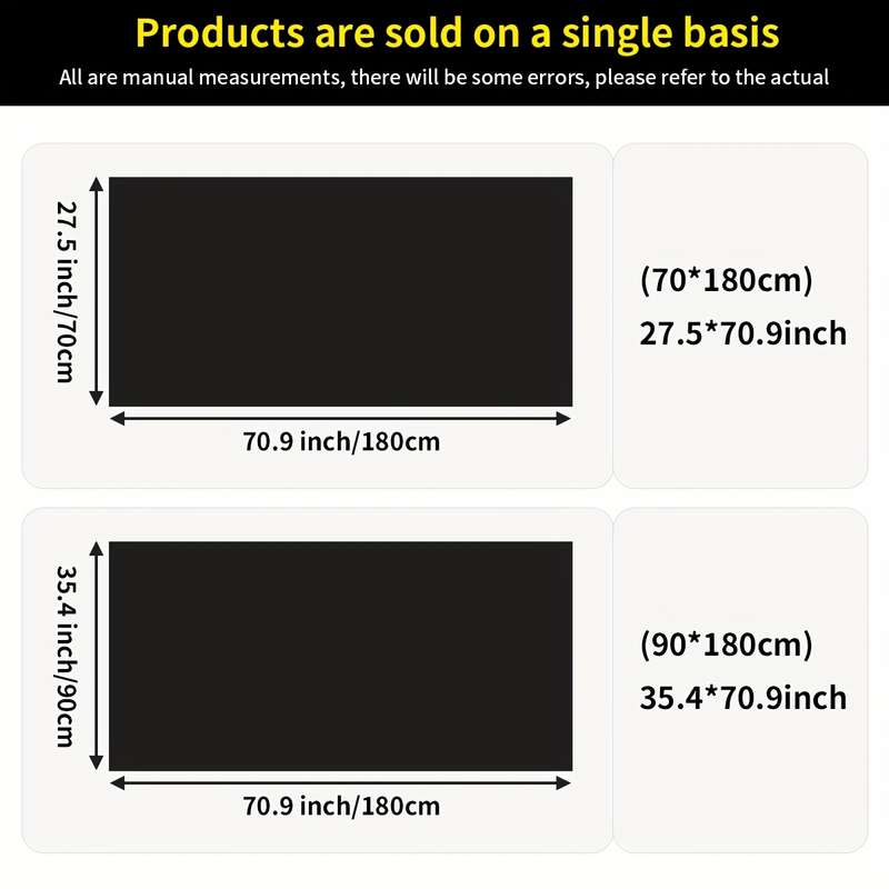 1Pc Beige 35.4x70.9inch 90x180cm Floor Mat