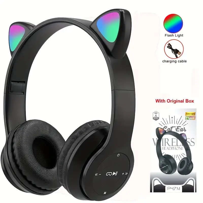 Wireless Cat Ear Headphones