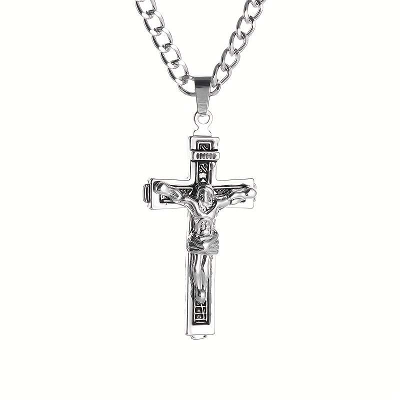 1 Piece GoldenSilvery Jesus Theme Pendant