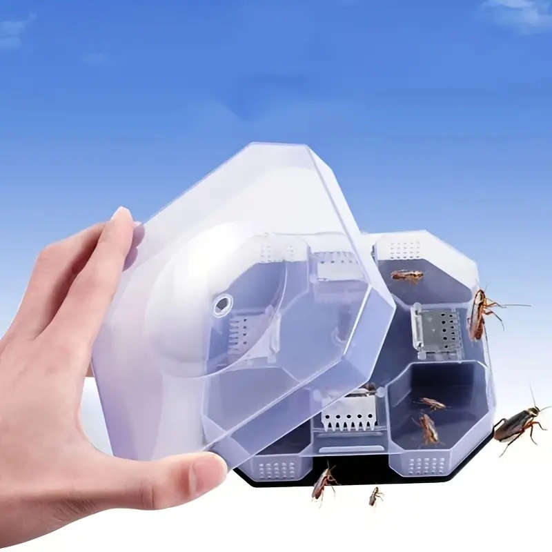 1pc Cockroach Trap Catcher Household Safe Physical Catching and Repelling Cockroach Box Cockroach Ho
