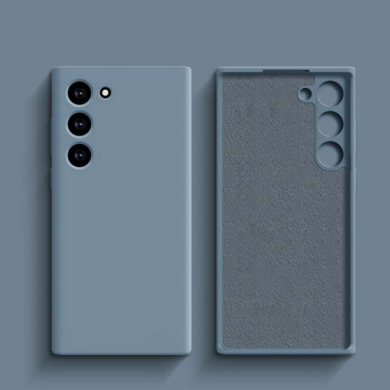 1pc Light Blue For Samsung Samsung Galaxy S23 Add   Phone Cases