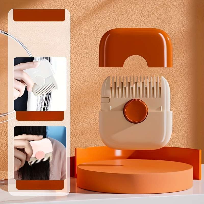 1pc Orange Pet Comb