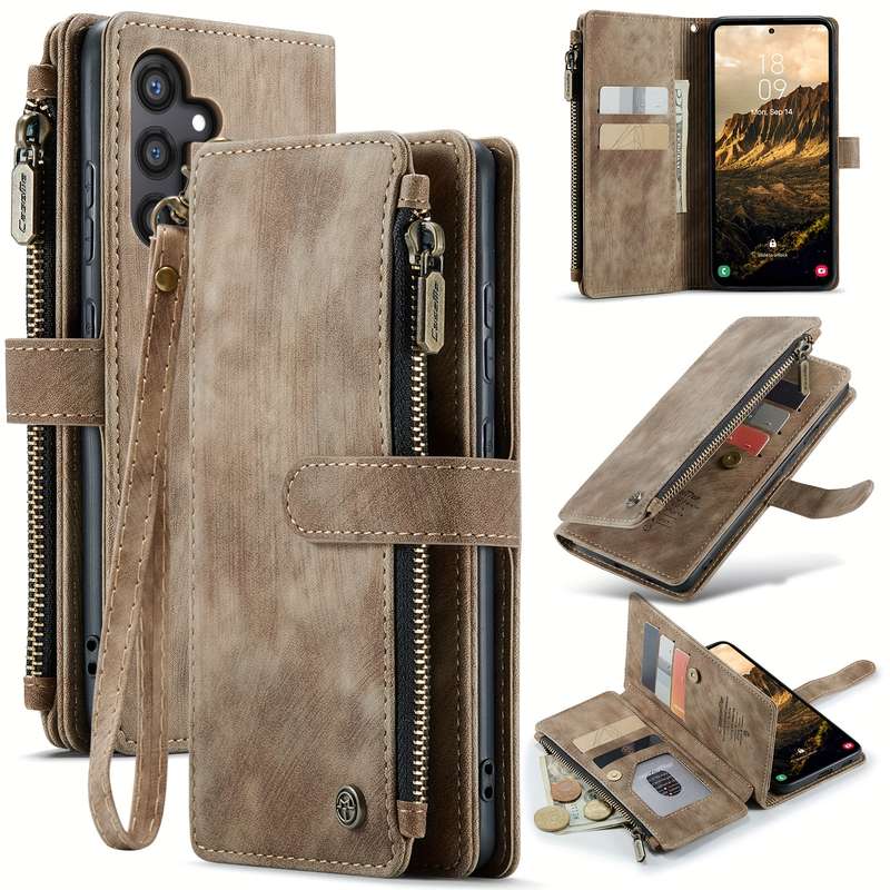 1pc Brown For Samsung Samsung Galaxy S23 FE Phone Cases