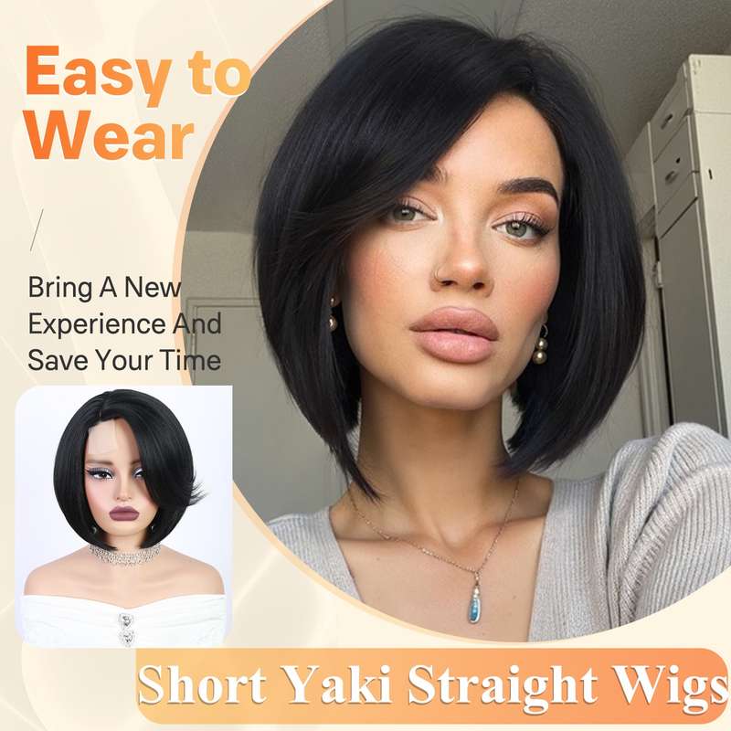1Pc A 25.4cm Fashion Design Wig