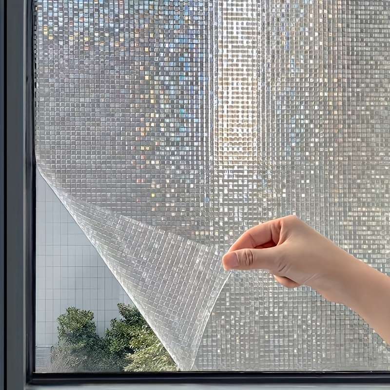 PVC Size 60cmx500cm 23.6inx196.8in Door And Window Stickers