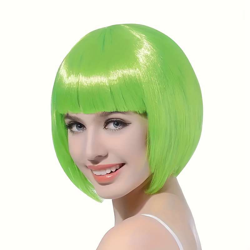 1Pc Blue Fashion Design Wig