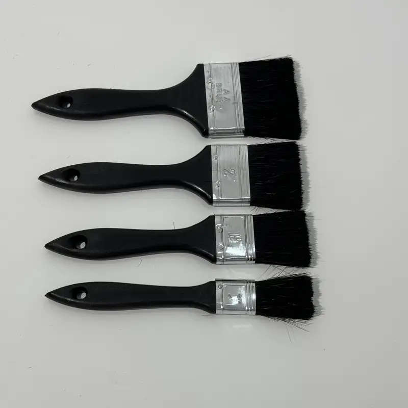 4-Piece Flat Paint Brush Set