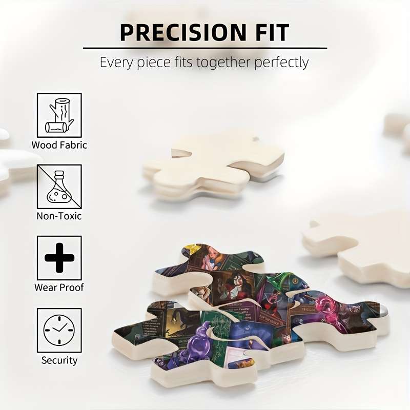 1000pcs Jigsaw Puzzle Enchanting Fantasy Characters 75.01 x 50.01 cm Wooden Puzzl