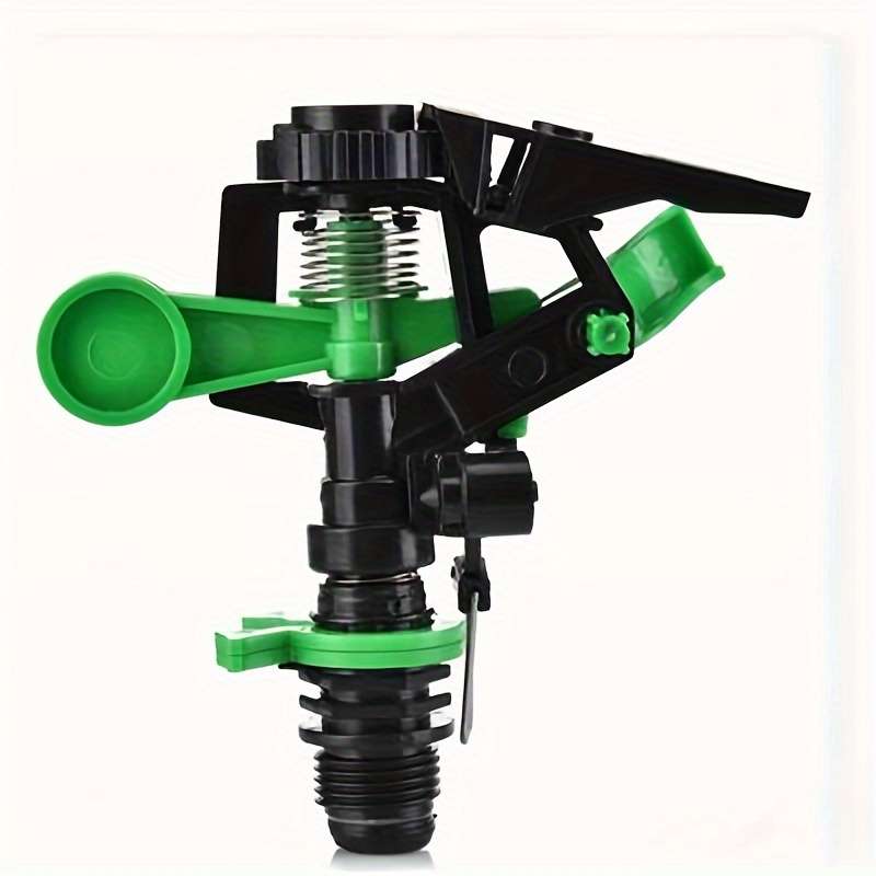 1Pc Green Rocker 360 Degrees Rotary Jet Nozzle