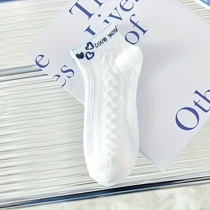 5 Pairs Of Random Colors One Size High Elastic Socks
