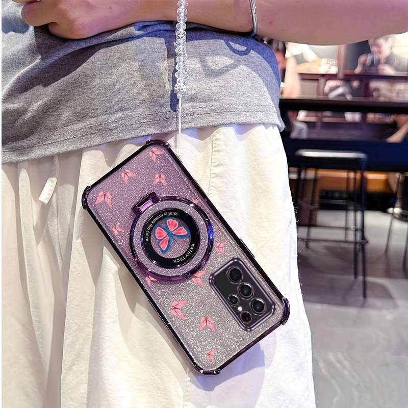 1pc Rose Golden For Samsung Galaxy S22 Ultra 5G Phone Cases