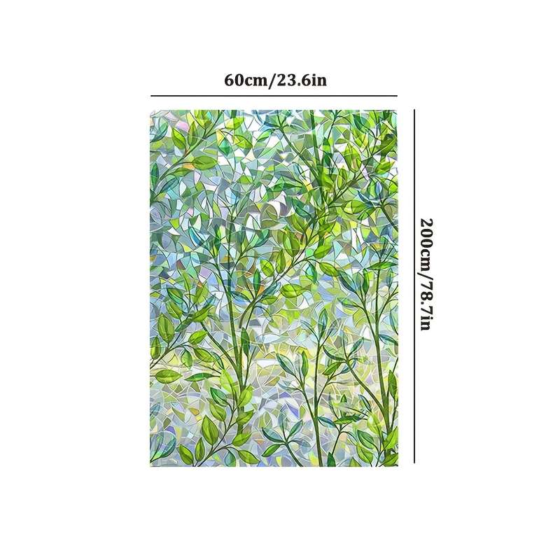 1pc 60x200cm 23.62x78.74in Door Window Sticker