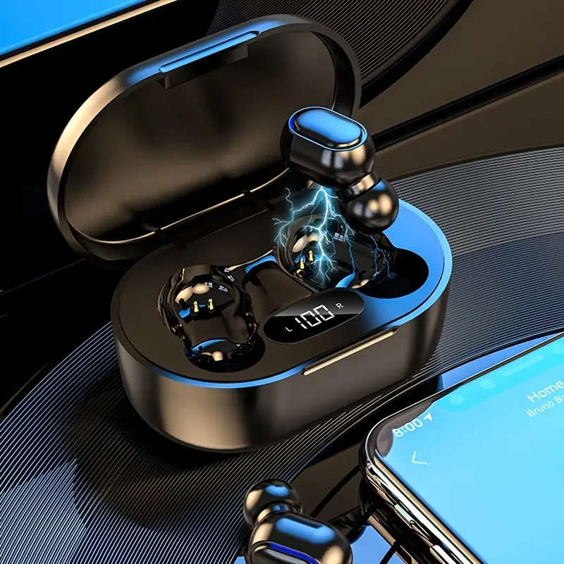 1set Wireless In-Ear Earphones Quality True Wireless Stereo Low Delay Automatic Connection High-Def