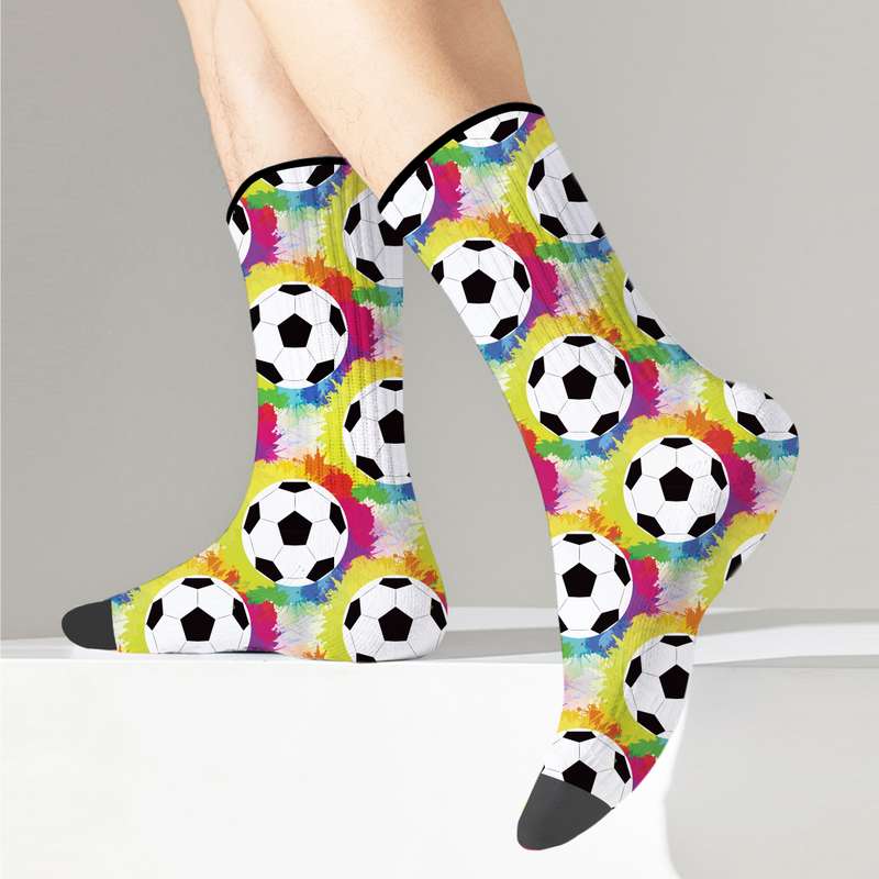 1 Pair Multicolor One Size Socks