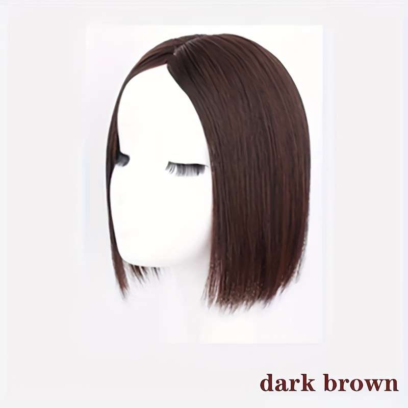 1Pc Black 30.48cm Fashion Design Wig