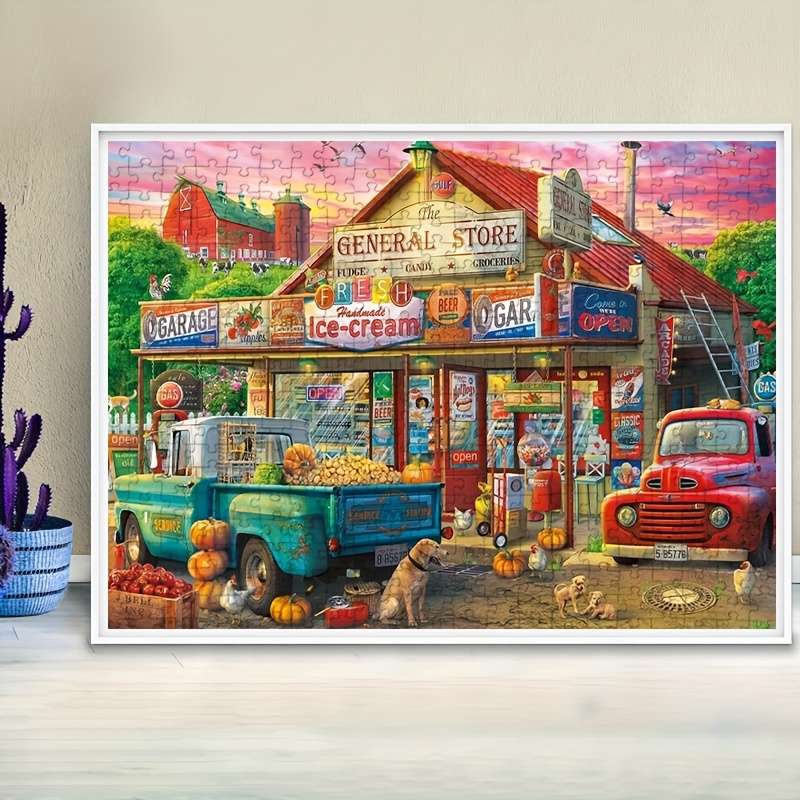 1000 Piece Paper Jigsaw Puzzle For Adults 38.0x26.01cm High-Difficulty