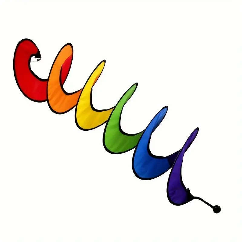 Colorful Spiral Hanging Wind Spinners