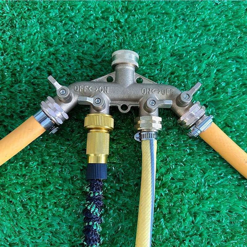 1 Set Style C Full Copper Four Way Diverter