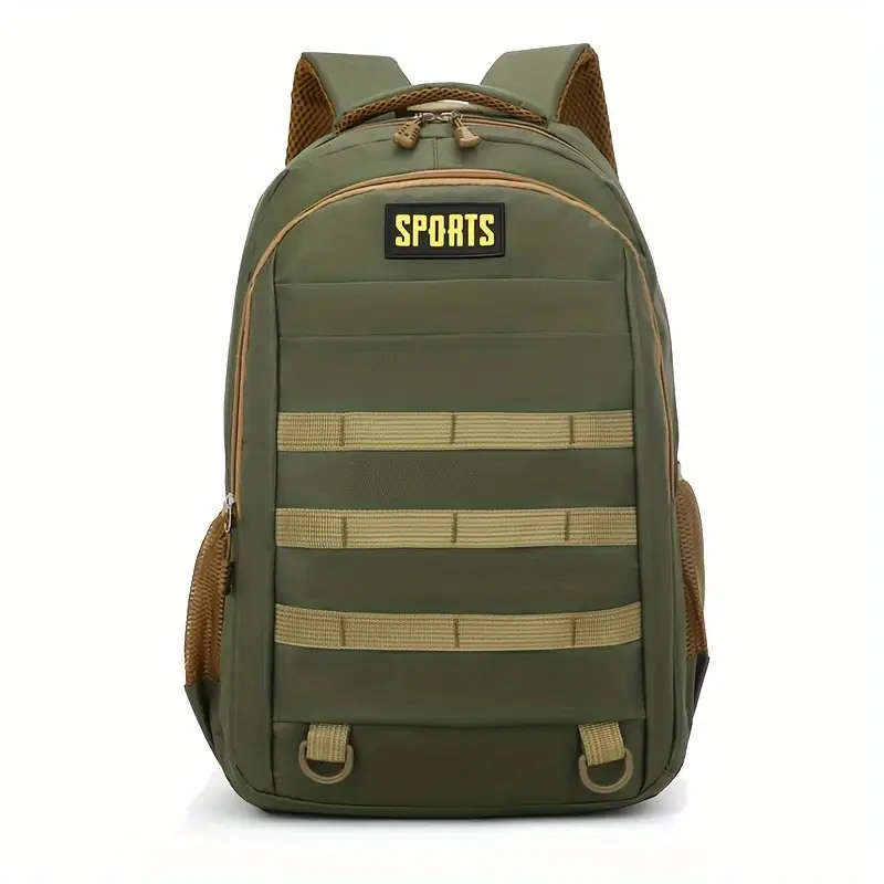 1pc Sleek Urban Men's Versatile Backpack for Travel Camping Cycling Large Capacity Business Laptop