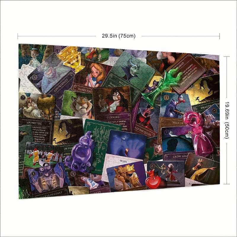 1000pcs Jigsaw Puzzle Enchanting Fantasy Characters 75.01 x 50.01 cm Wooden Puzzl