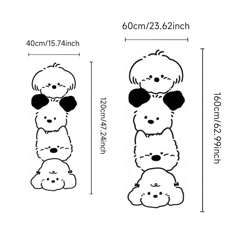 1Pc 40x120cm 15.7x47.2inch Floor Mat